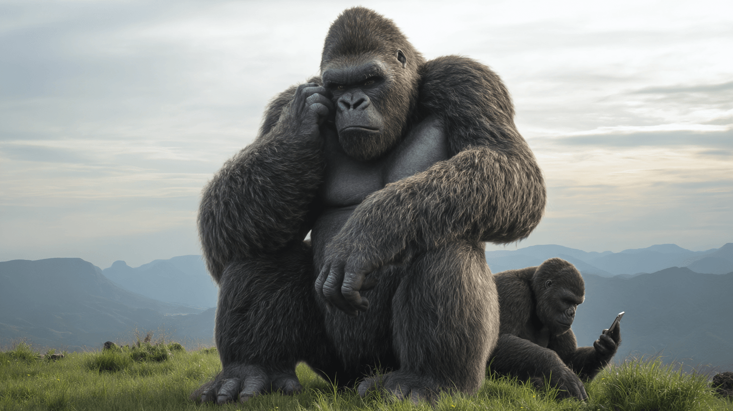 Gorilla social background